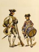 Rgt royal corse tambour 1740
